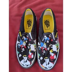 Original CIRCLE JERKS Rare VANS Slip on Shoes! NEW IN BOX! 5 5.5 6